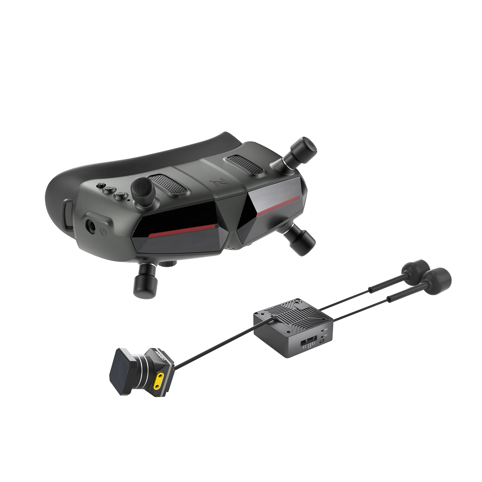 CaddxFPV Walksnail Avatar HD FPV 眼鏡 X ＋ Moonlight 套裝｜數位 FPV 圖傳套裝