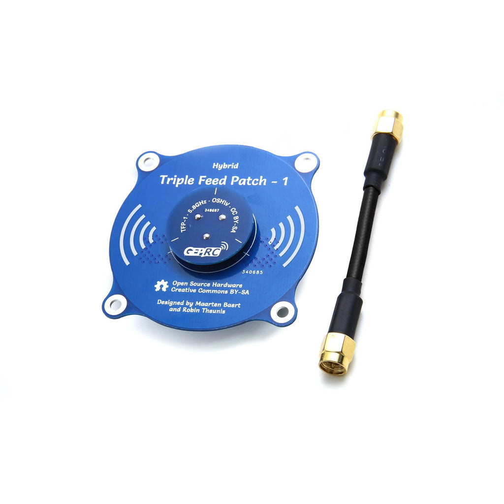 GEPRC Triple Feed Patch-1 5.8GHz CP FPV Antenna (PR-SMA Male)