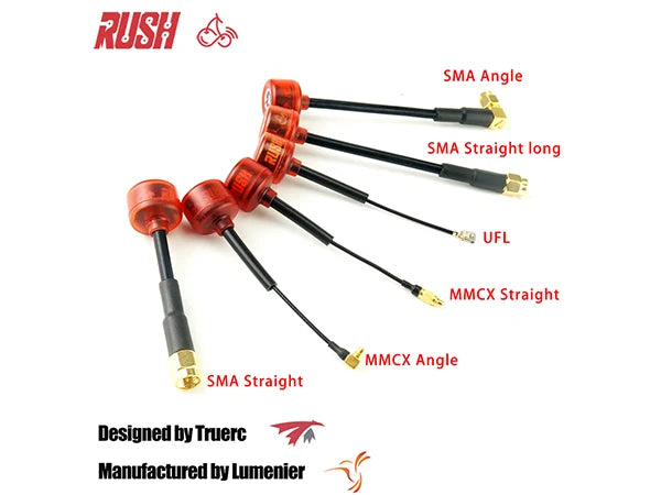 RUSHFPV Cherry2 Antenna II 5.8G (LHCP/RHCP PC)