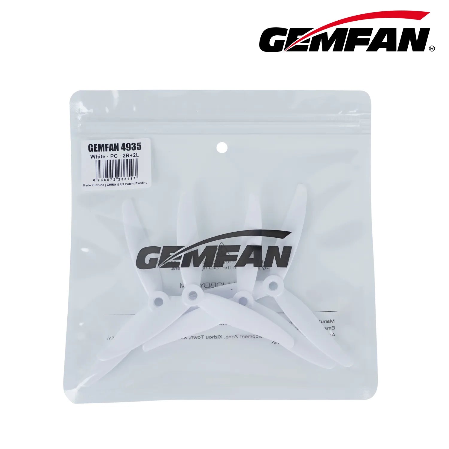 Gemfan SBANG 4935 新款螺旋槳 自由式｜5吋