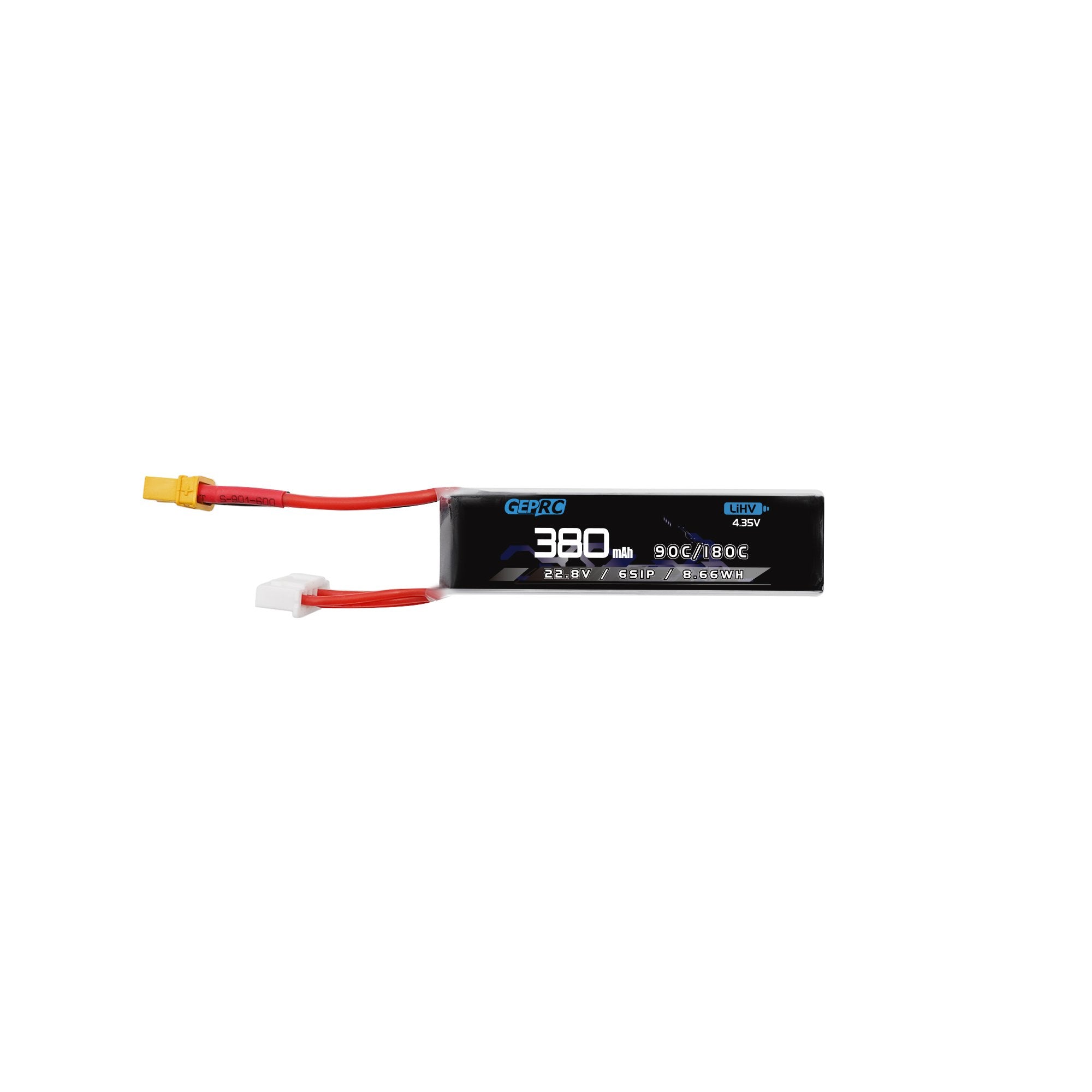 GEPRC 6S 380mAh 90/180C HV 3.8V/4.35V LiHV Battery