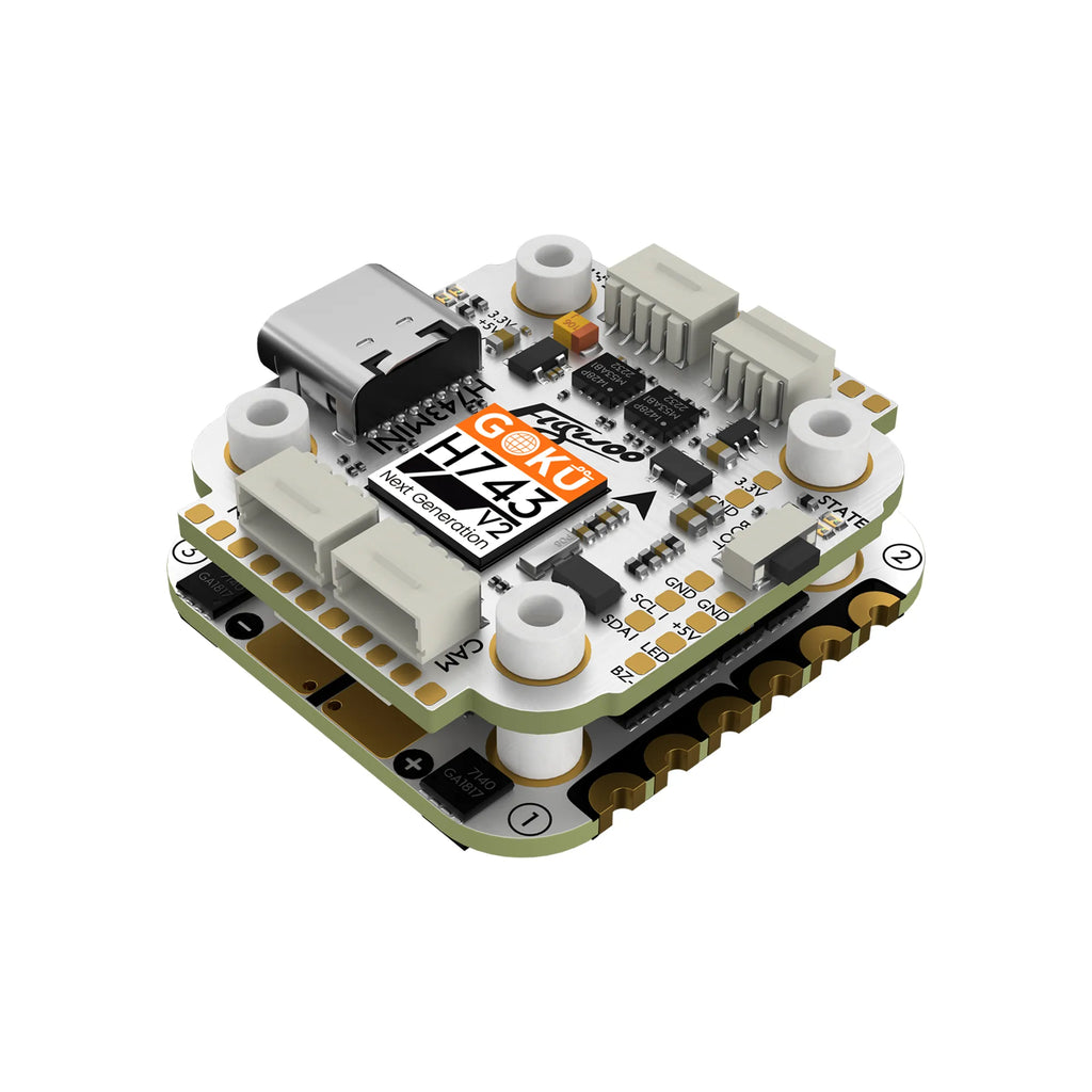 Flywoo 悟空GOKU H743 MINI 45A 32Bit 128K 穿越機飛塔