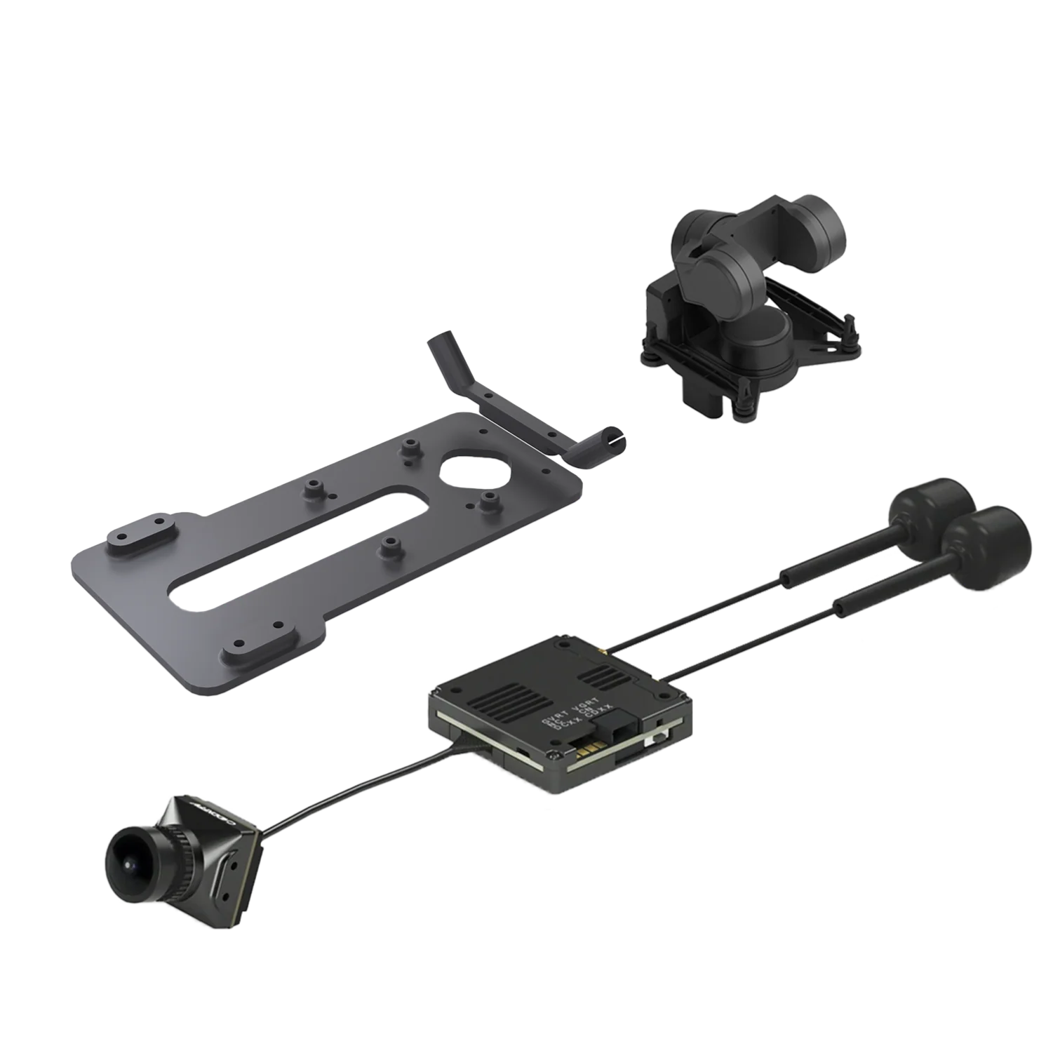 CaddxFPV Walksnail Pro 套裝 ＋ GM3 V2 與 3D 列印 GM3 固定座｜數位 FPV 圖傳套裝