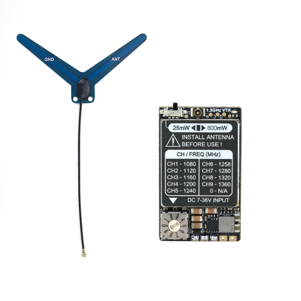 RUSHFPV 1.3GHz 800mW｜FPV 圖傳發射模組