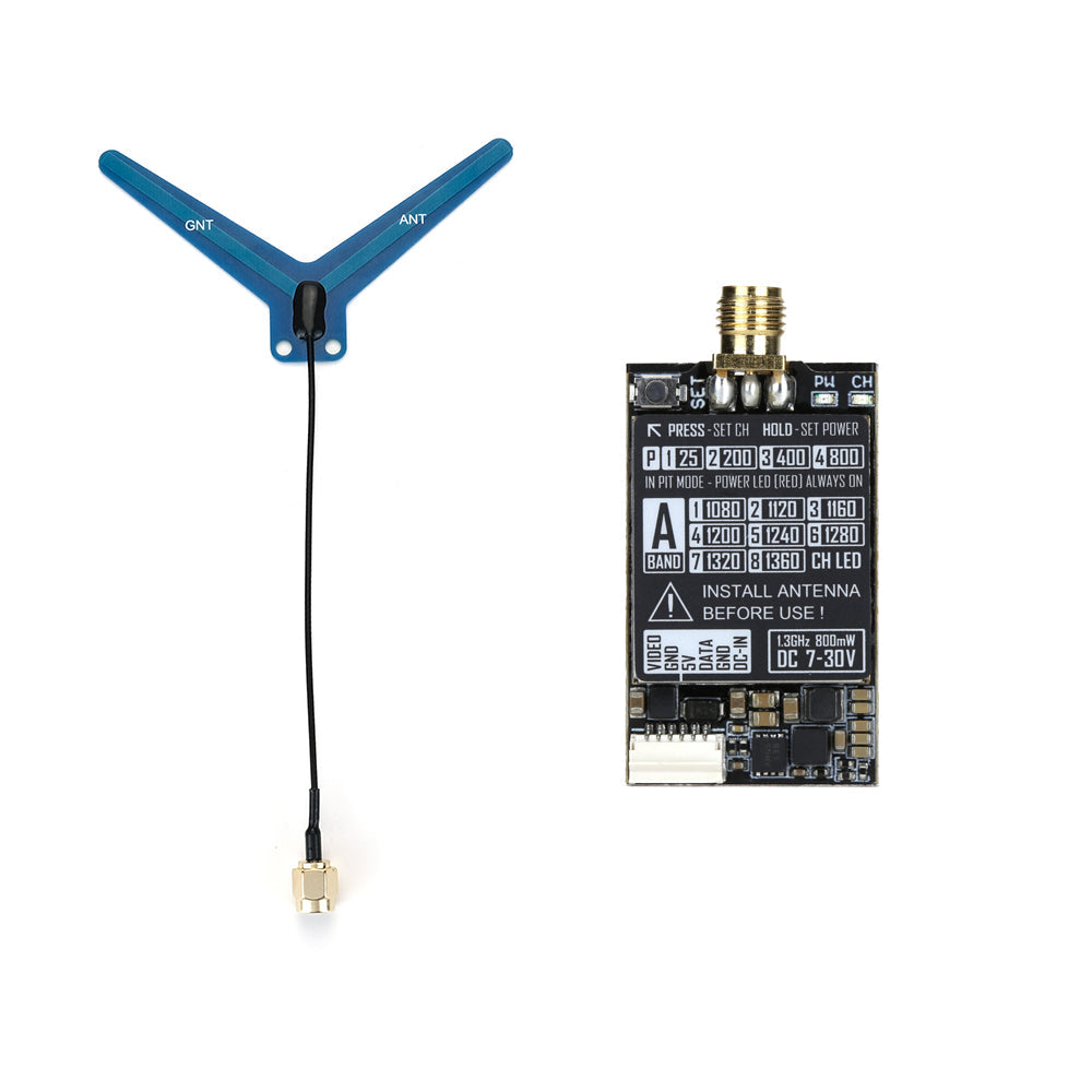 RUSHFPV 1.3GHz 800mW｜FPV 圖傳發射模組