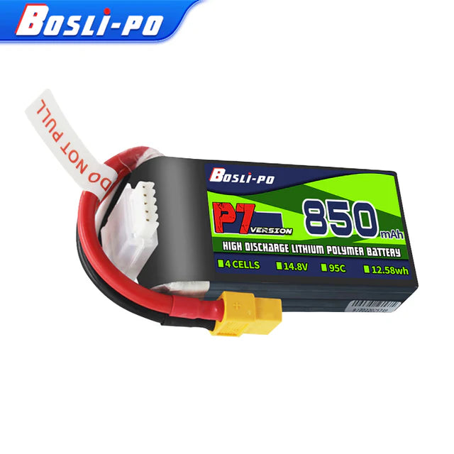 Boslipo P7 Version 850mAh 95C 3/4/6S FPV Battery