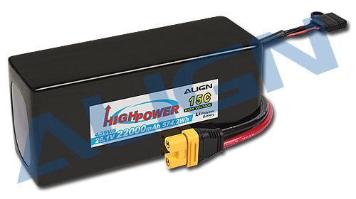 【ALIGN亞拓】HBP22013 Li-Po 高壓鋰電池 6S 22000mAh 商品主圖