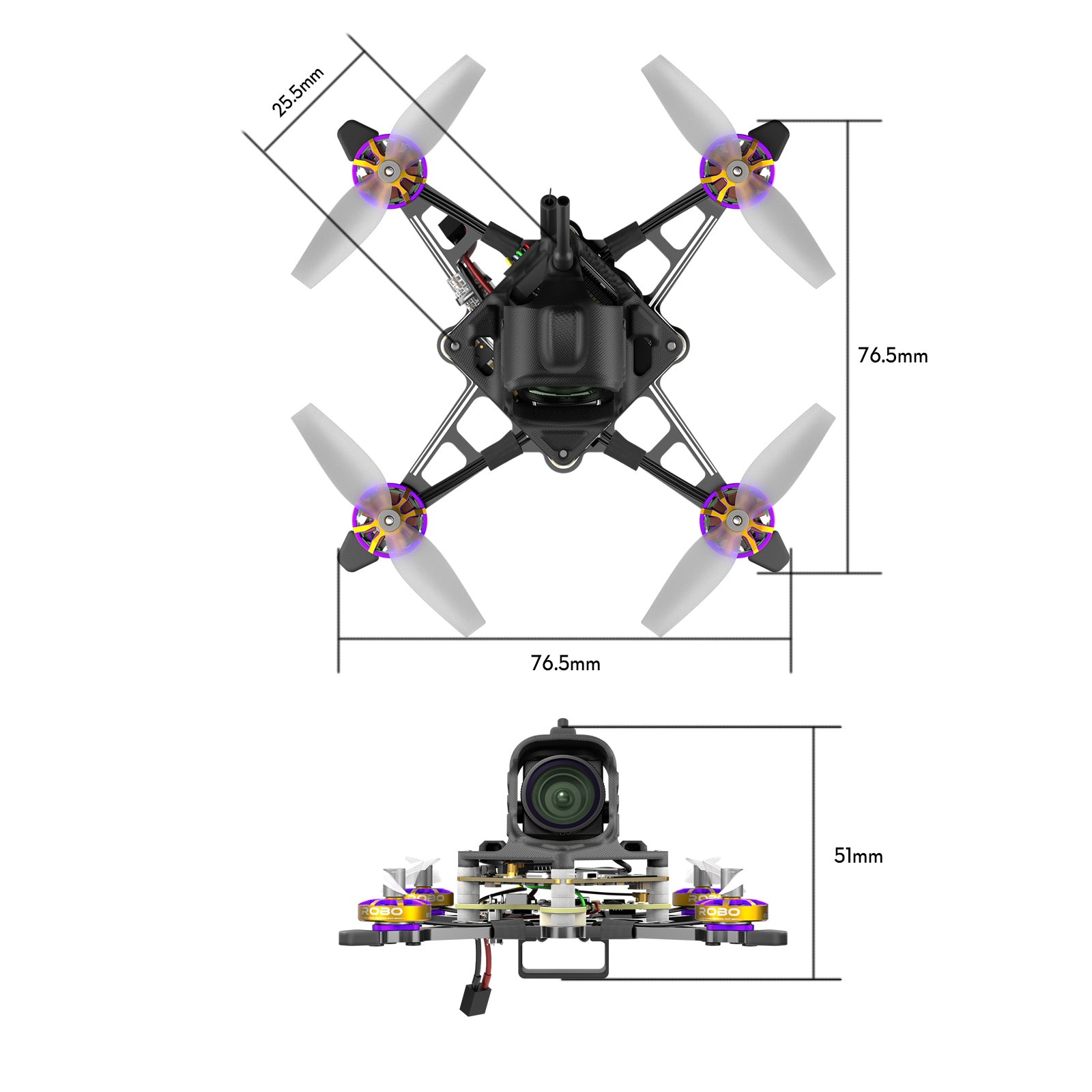 flywoo Firefly18 1S Nano Baby V3 O4 Wide Tiny Drone