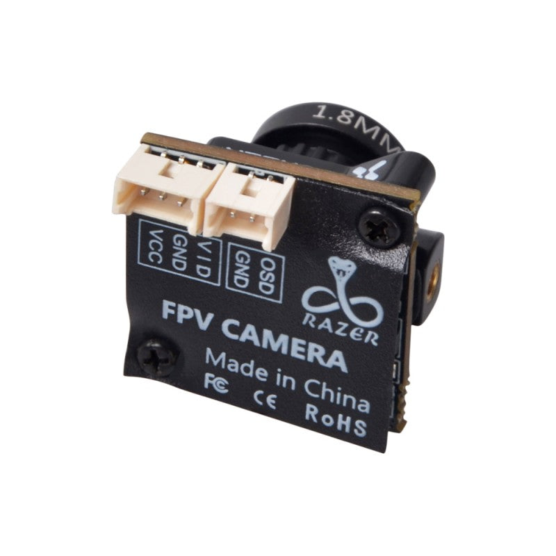 1200TVL Foxeer Micro Razer FPV Camera PAL NTSC Switchable 1.8mm lens 4ms Latency｜FPV 攝影機