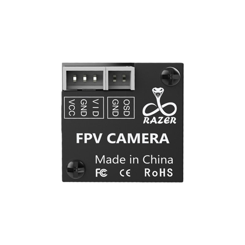1200TVL Foxeer Micro Razer FPV Camera PAL NTSC Switchable 1.8mm lens 4ms Latency｜FPV 攝影機