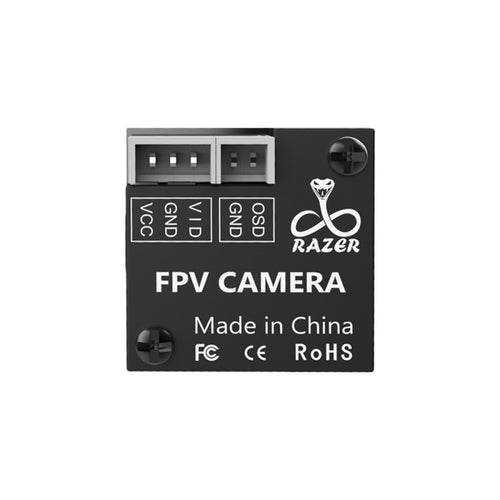 1200TVL Foxeer Micro Razer FPV Camera PAL NTSC Switchable 1.8mm lens 4ms Latency｜FPV 攝影機