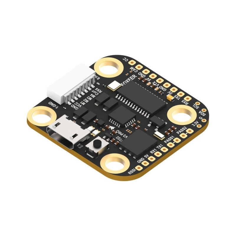 Foxeer Mini F722 V3 Pro FPV Flight Controller 20*20mm Build-In Pit PASS｜穿越機飛行控制器