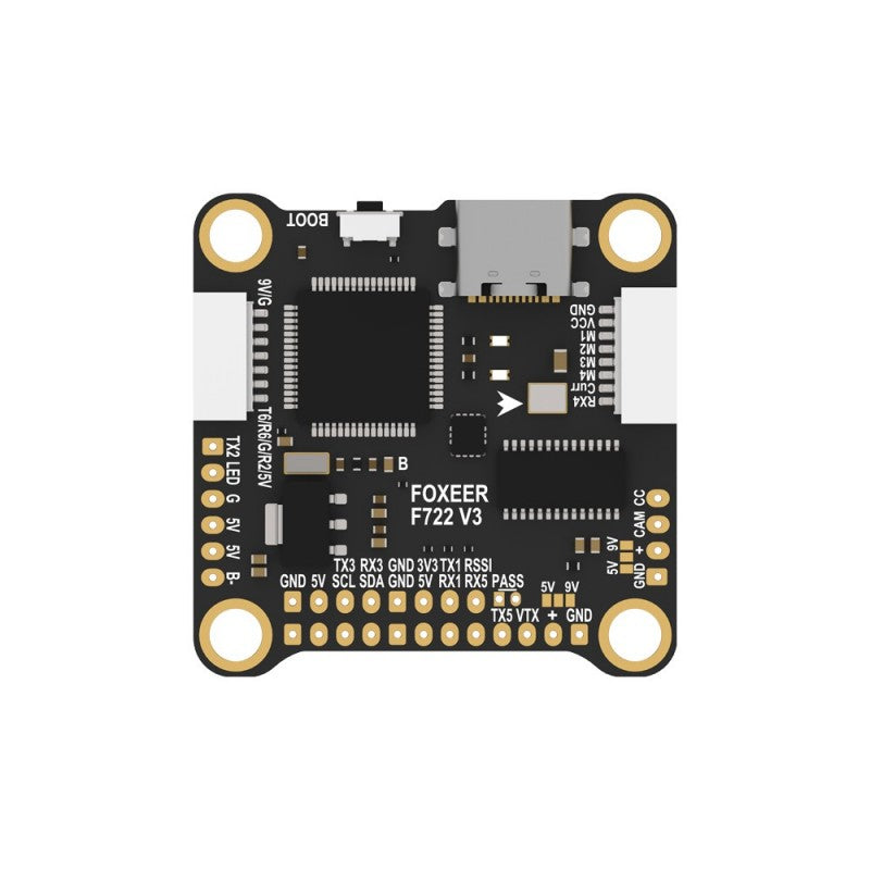Foxeer F722 V3 Flight Controller X8 DJI Type-C｜穿越機飛行控制器