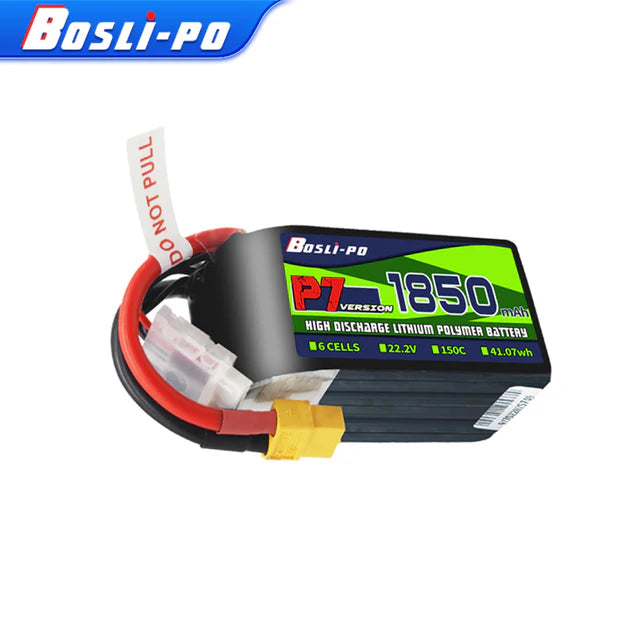 Boslipo P7 Version 1850mAh 150C 4/6S FPV Battery