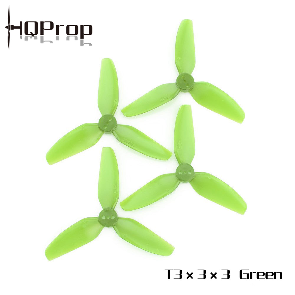 HQProp T3X3X3 （2 正＋2 反）-PC 聚碳酸酯｜FPV 螺旋槳