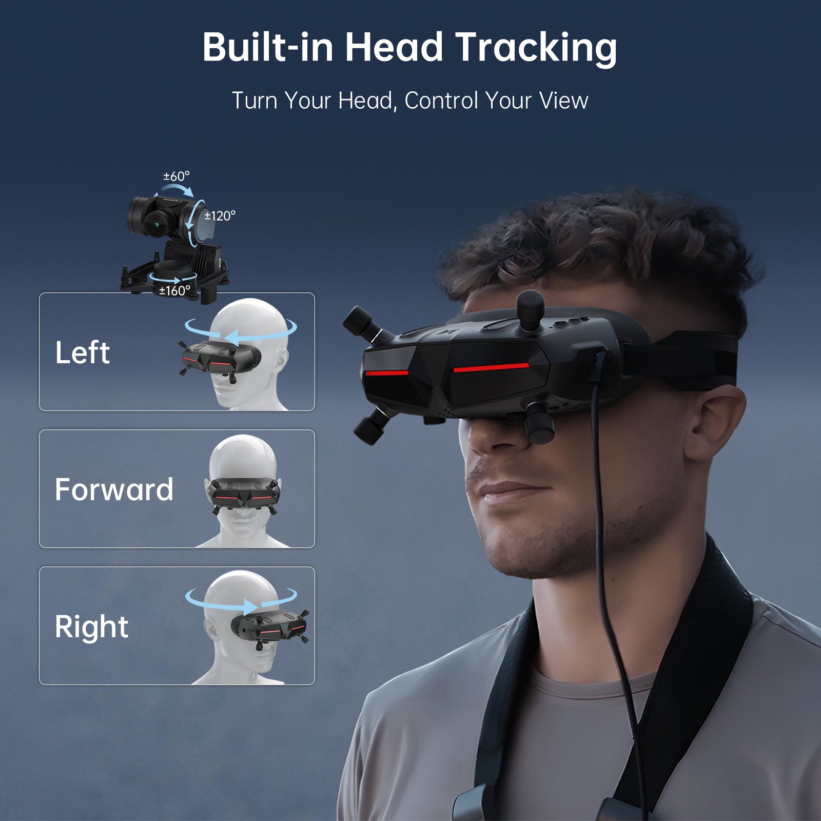 CaddxFPV Walksnail Avatar HD FPV 眼鏡 X 單品｜數位圖傳接收設備