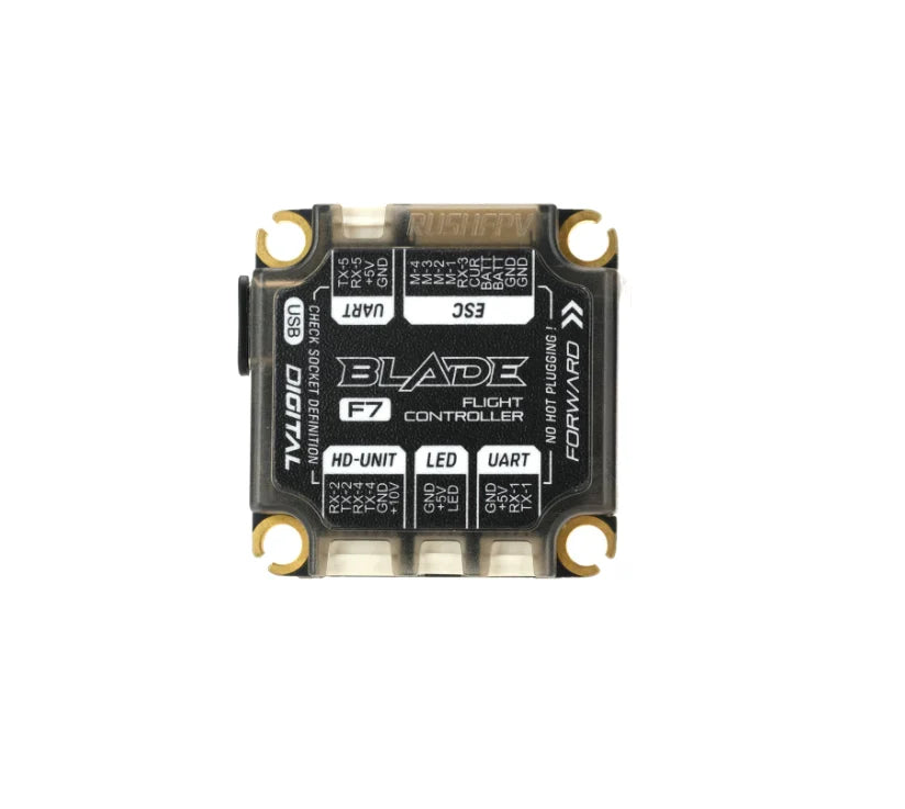 RUSHFPV BLADE F722 V2＋50A SPORT 數位版｜30×30 飛控電變飛塔