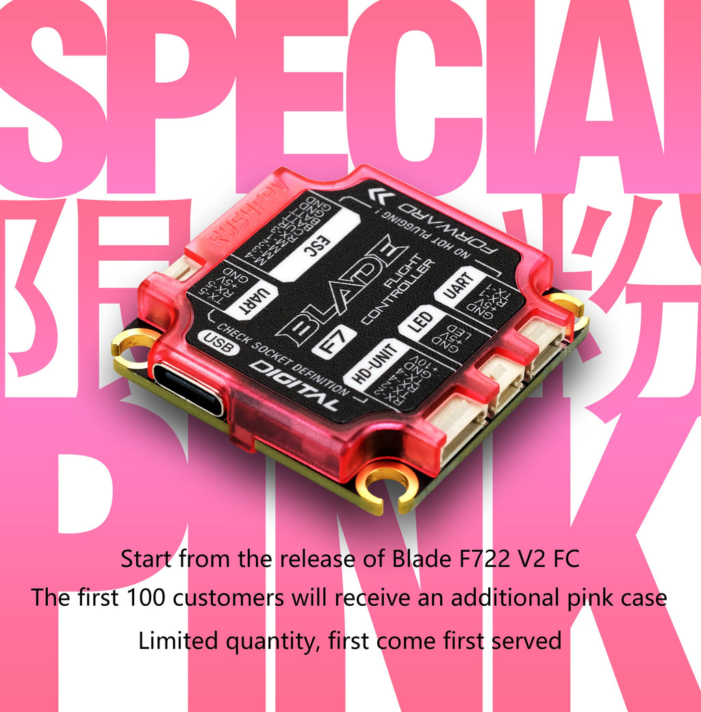 RUSHFPV BLADE F722 V2 30×30 數位版｜飛行控制器