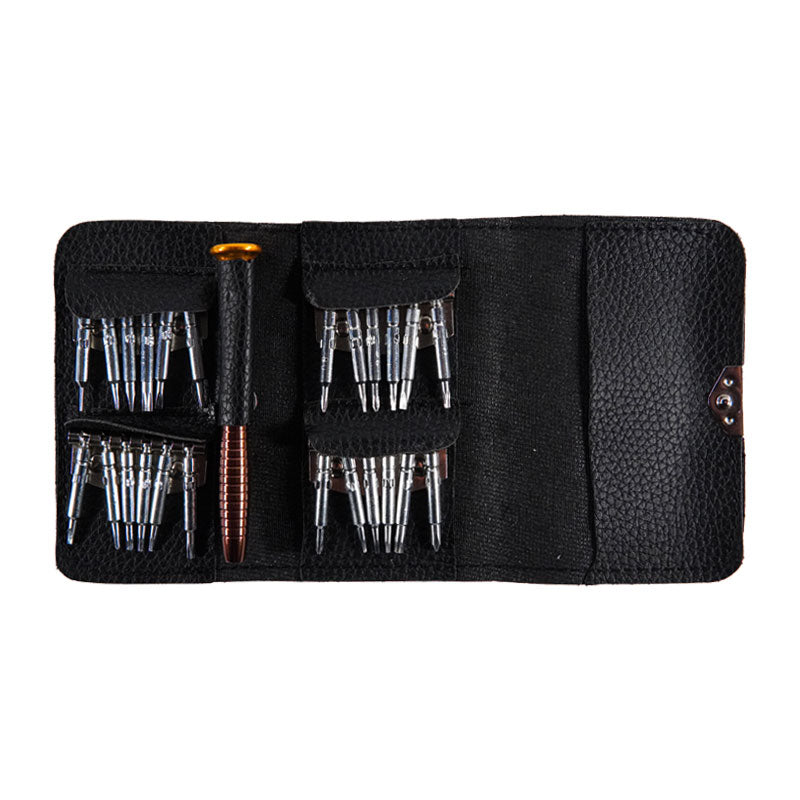 25 in 1 key case disassembly maintenance tool screwdriver wholesale multi-purpose screwdriver manual screwdriver set