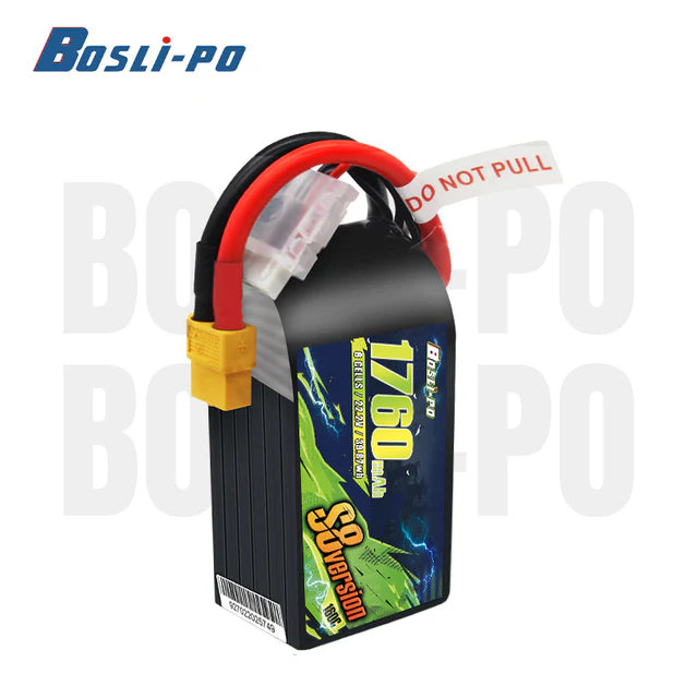 Boslipo S8 Version 1760mAh 160C 6S FPV Battery