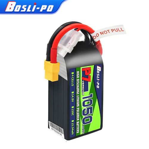 Boslipo P7 Version 1050mAh 150C 4/6/8S FPV Battery