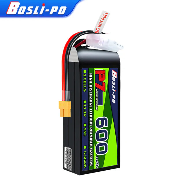 Boslipo P7 Version 600mAh 95C 2/3/4S FPV Battery