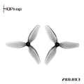 HQProp Ultralight 螺旋槳 2X0.8X3 (51MM) 灰色（2 正＋2 反）-PC-1MM 軸孔｜FPV 螺旋槳
