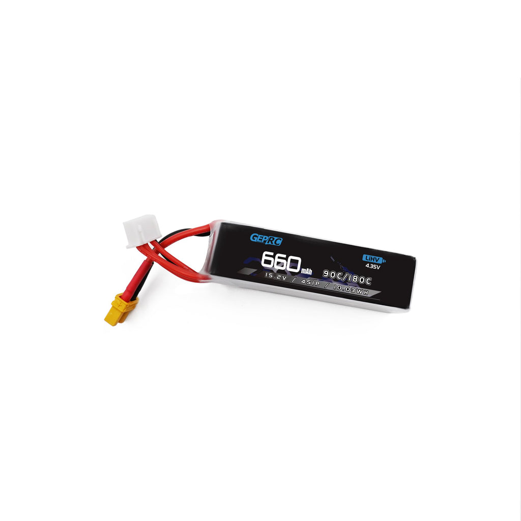 GEPRC 4S 660mAh 90/180C HV 3.8V/4.35V LiHV Battery