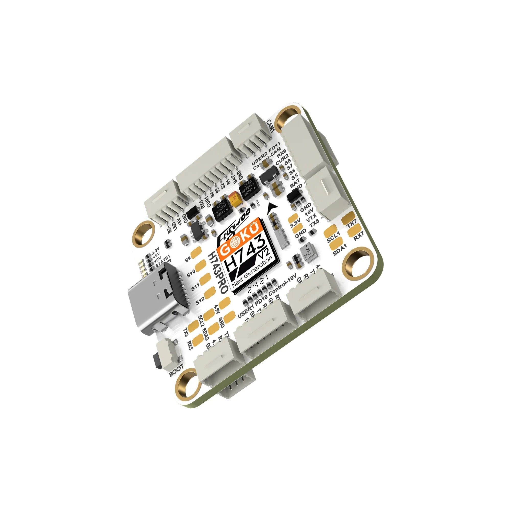 Flywoo 悟空GOKU H743 PRO 55A 32Bit 128K 穿越機飛塔