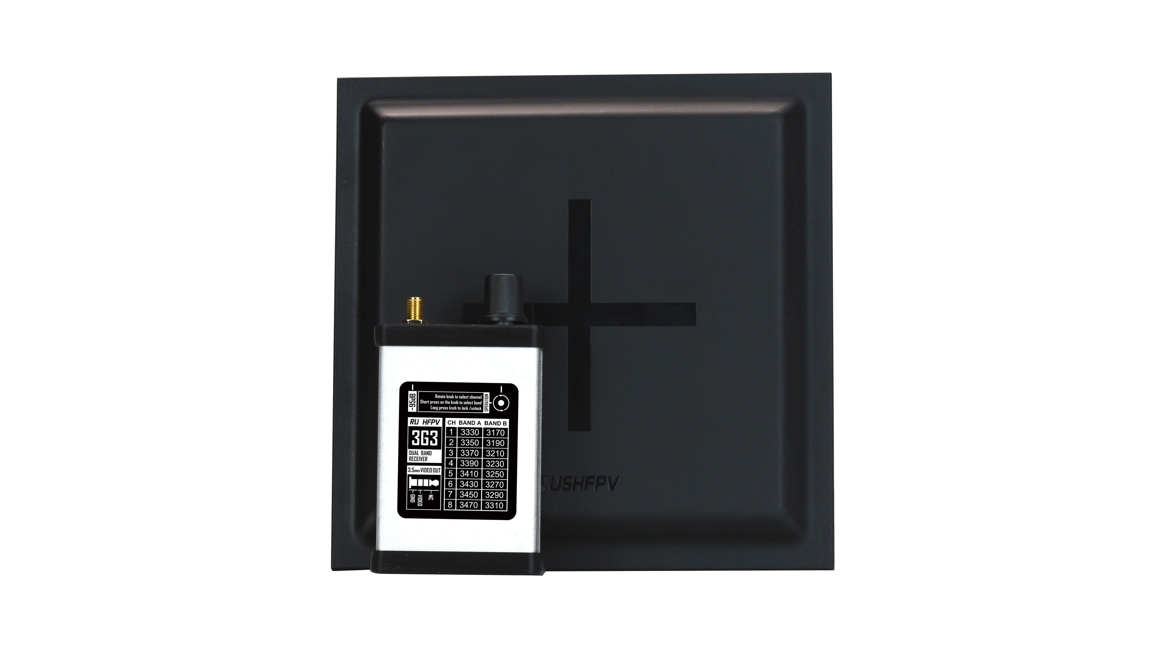 RUSHFPV 3.3GHz｜FPV 圖傳接收機地面套裝