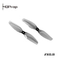 HQProp Ultralight 螺旋槳 2X0.8 (51MM) 灰色（2 正＋2 反）-PC-1MM 軸孔｜FPV 螺旋槳
