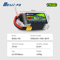 Boslipo P7 Version 1050mAh 150C 4/6/8S FPV Battery
