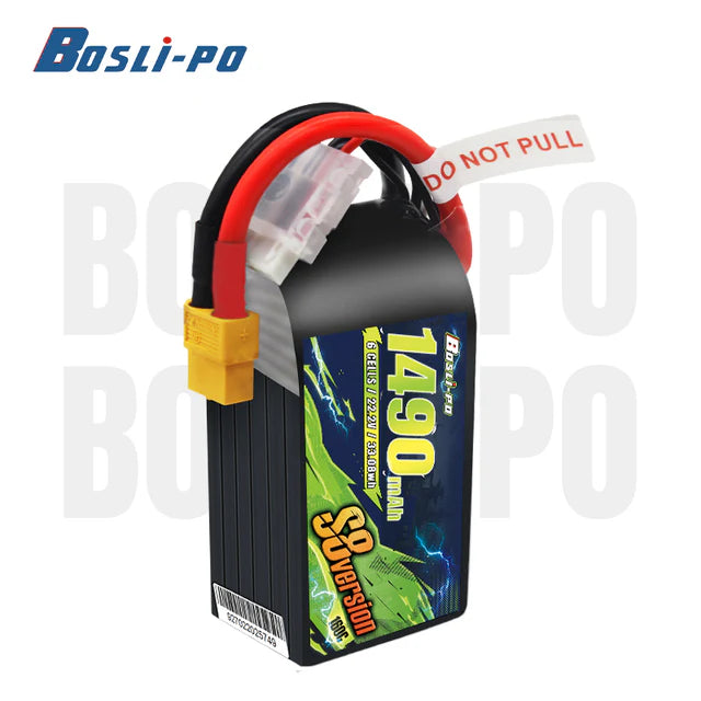Boslipo S8 Version 1490mAh 160C 6S FPV Battery