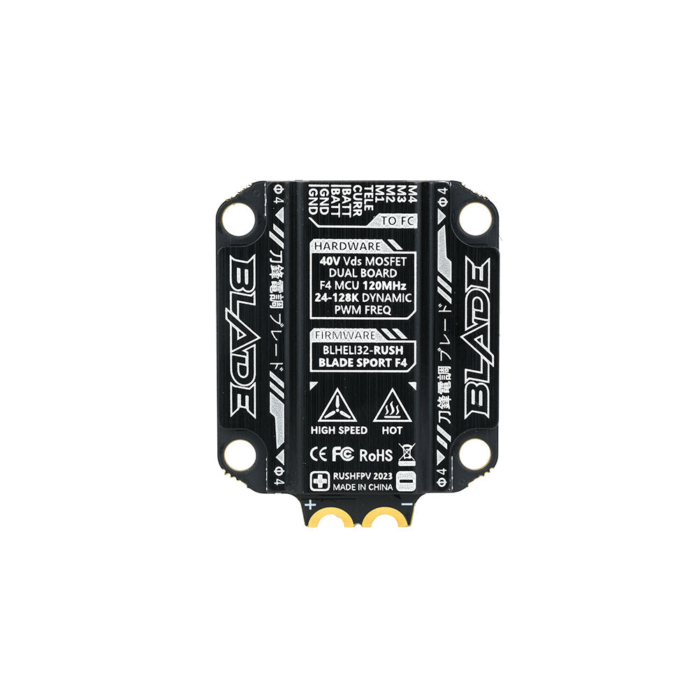 RUSHFPV BLADE F722 V2＋50A SPORT 模擬版｜30×30 飛控電變飛塔