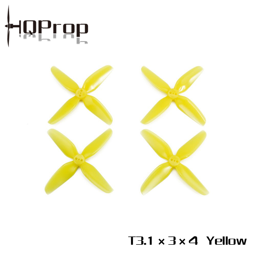 HQProp T3.1X3X4 （2 正＋2 反）-PC 聚碳酸酯｜FPV 螺旋槳
