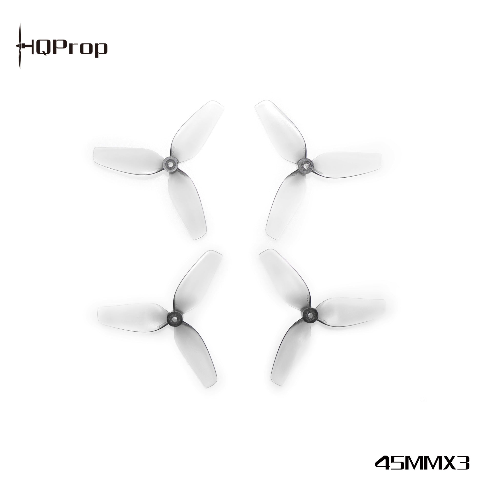 HQProp 超輕量微型涵道螺旋槳 1.8X1.2X3(45MM) （2 正＋2 反）-PC 聚碳酸酯｜FPV 螺旋槳