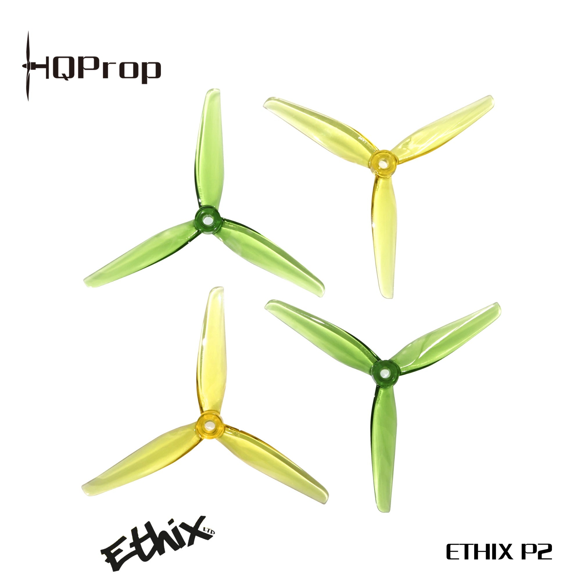 HQProp Ethix P2 Pickle 螺旋槳 （2 正＋2 反）-PC 聚碳酸酯｜FPV 螺旋槳