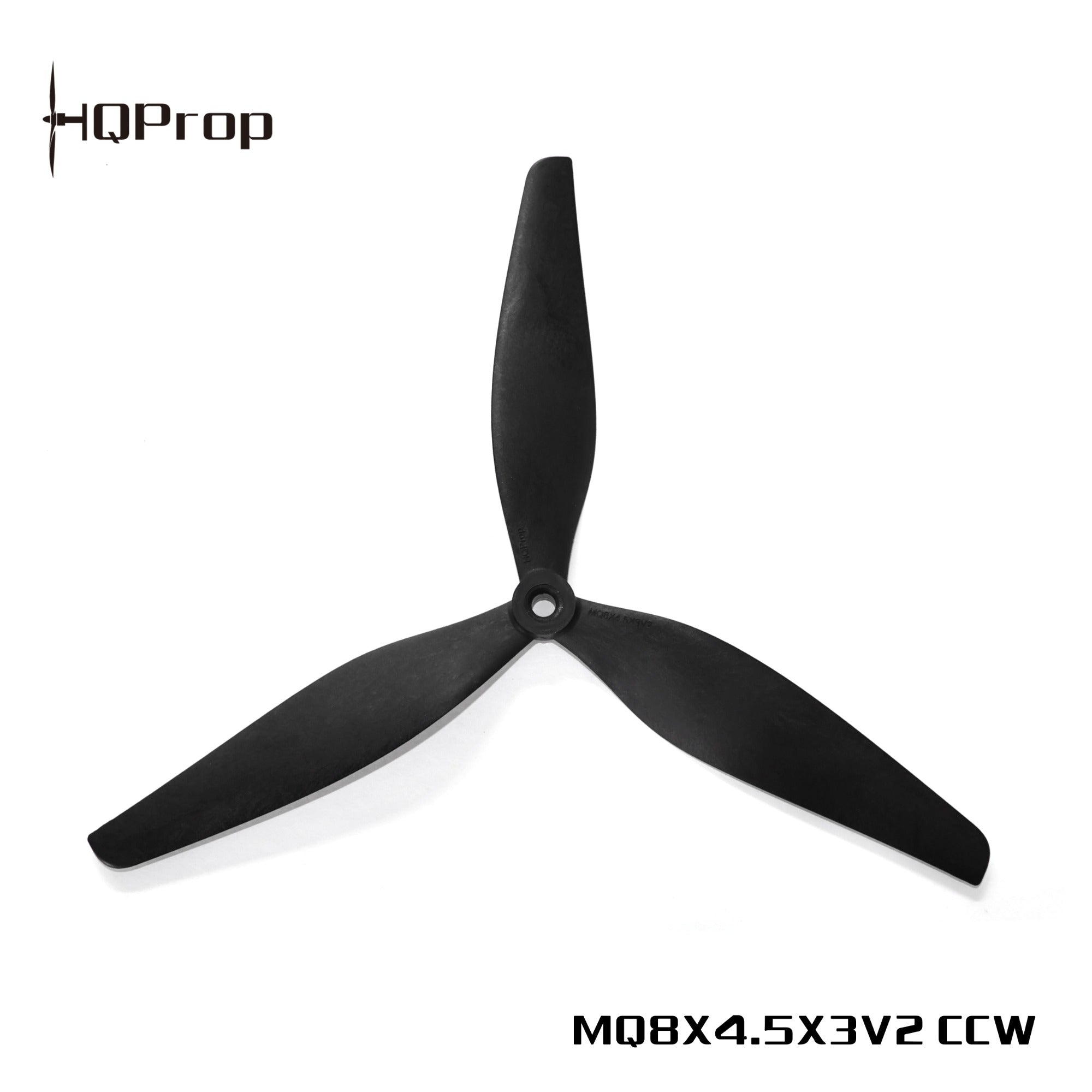 HQProp MacroQuad 螺旋槳 8X4.5X3V2（2 正＋2 反） 黑色-玻纖強化尼龍｜FPV 螺旋槳