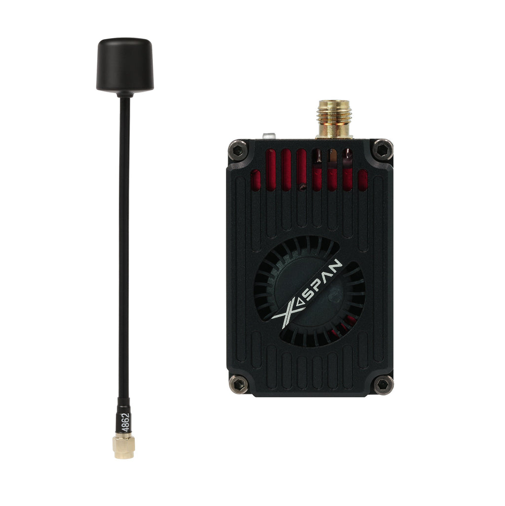 RUSHFPV XSPAN 4.8–6.1GHz 4W｜超寬頻 FPV 圖傳發射模組