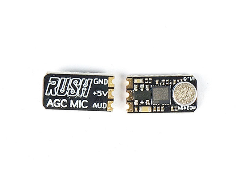 RUSHFPV AGC Mic｜自動增益圖傳麥克風模組
