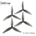 HQProp 6X3.5X3 淺灰色 （2 正＋2 反）-PC 聚碳酸酯-POPO｜FPV 螺旋槳