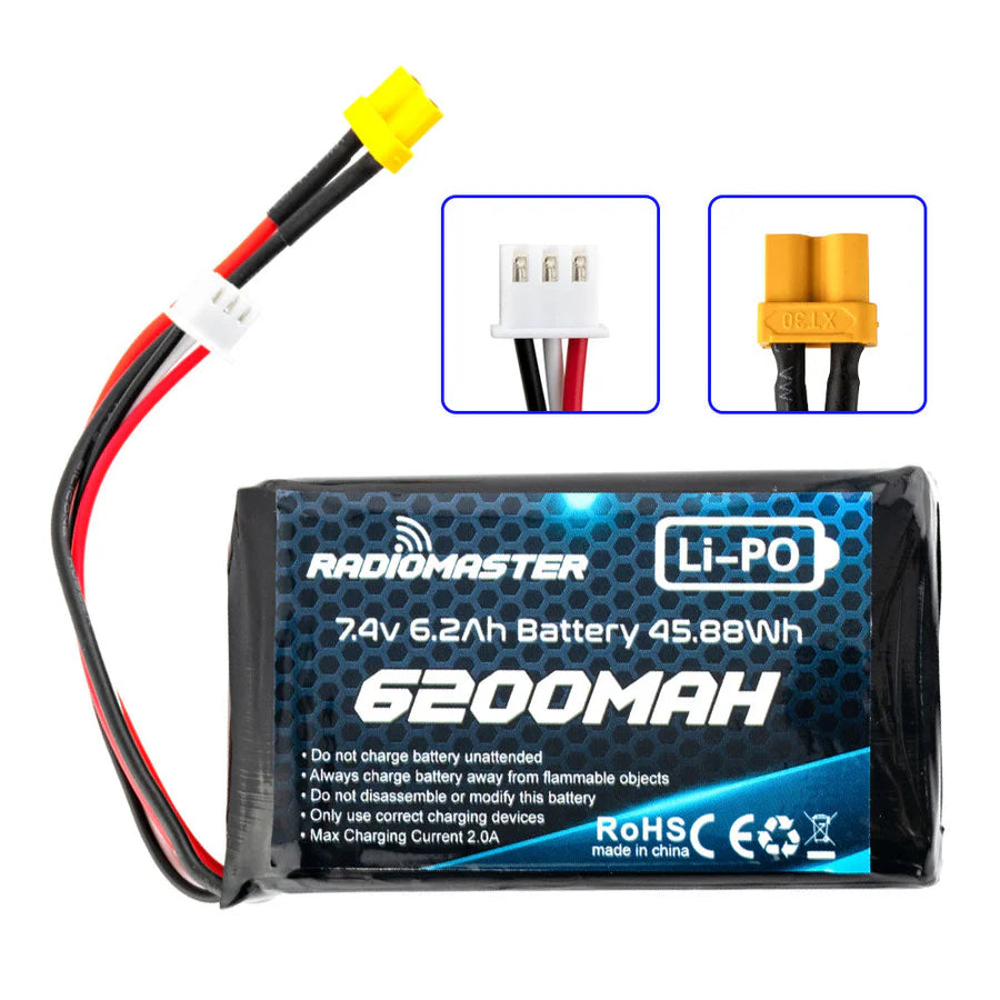 Radiomaster 6200mAh 遙控器專用電池