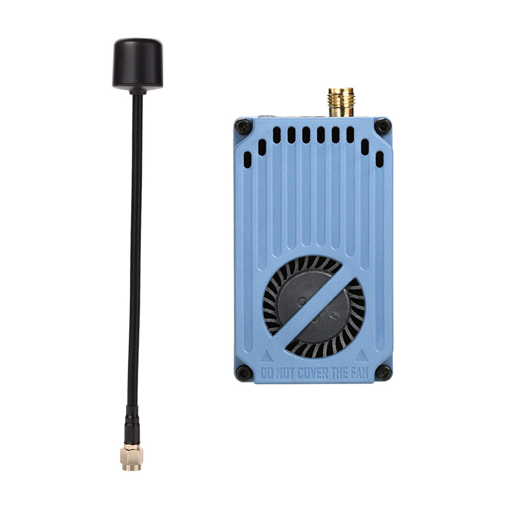 RUSHFPV XSPAN 7.0–8.5GHz 5W｜氮化鎵 FPV 圖傳發射模組