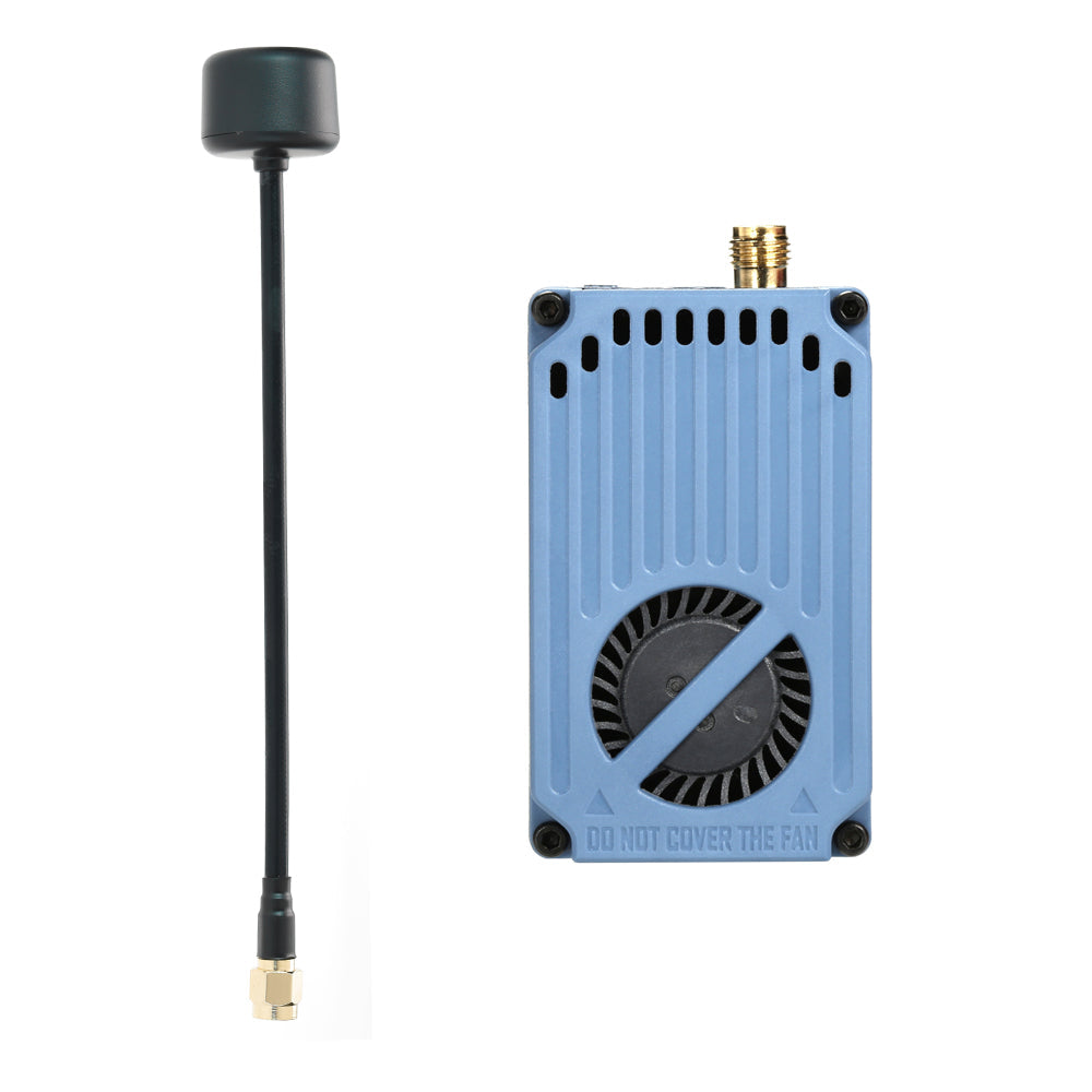 RUSHFPV XSPAN 6.1–7.2GHz 8W｜氮化鎵 FPV 圖傳發射模組