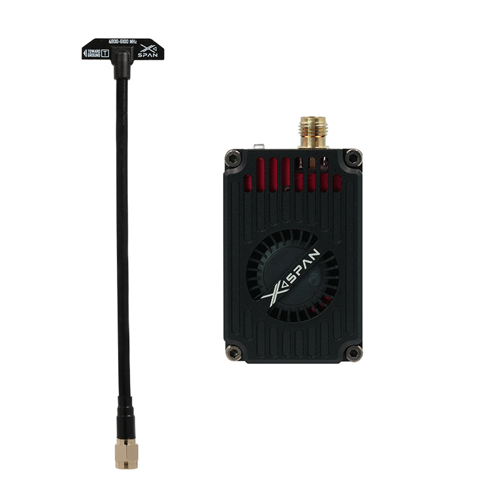 RUSHFPV XSPAN 4.8–6.1GHz 4W｜超寬頻 FPV 圖傳發射模組