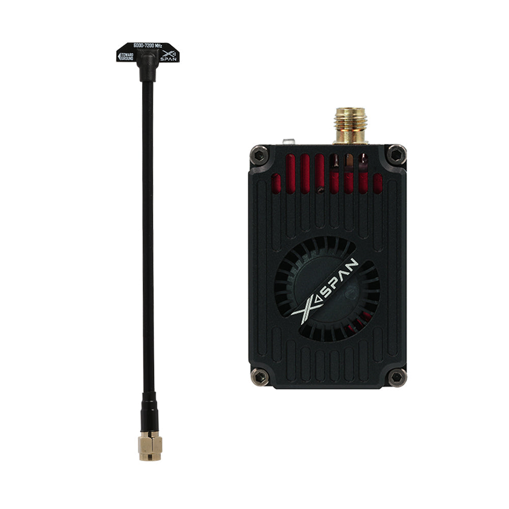 RUSHFPV XSPAN 6.1–7.2GHz 3W｜超寬頻 FPV 圖傳發射模組