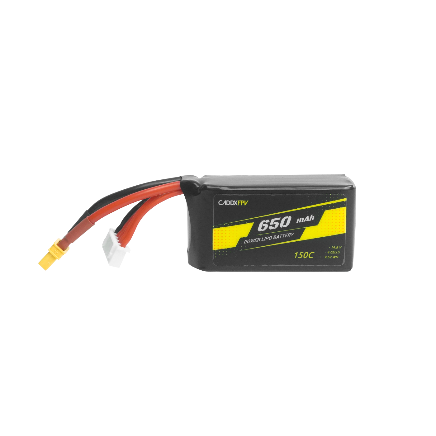 CaddxFPV 650mAh 4S 14.8V 150C FPV Lipo 電池｜FPV 電池與充電配件