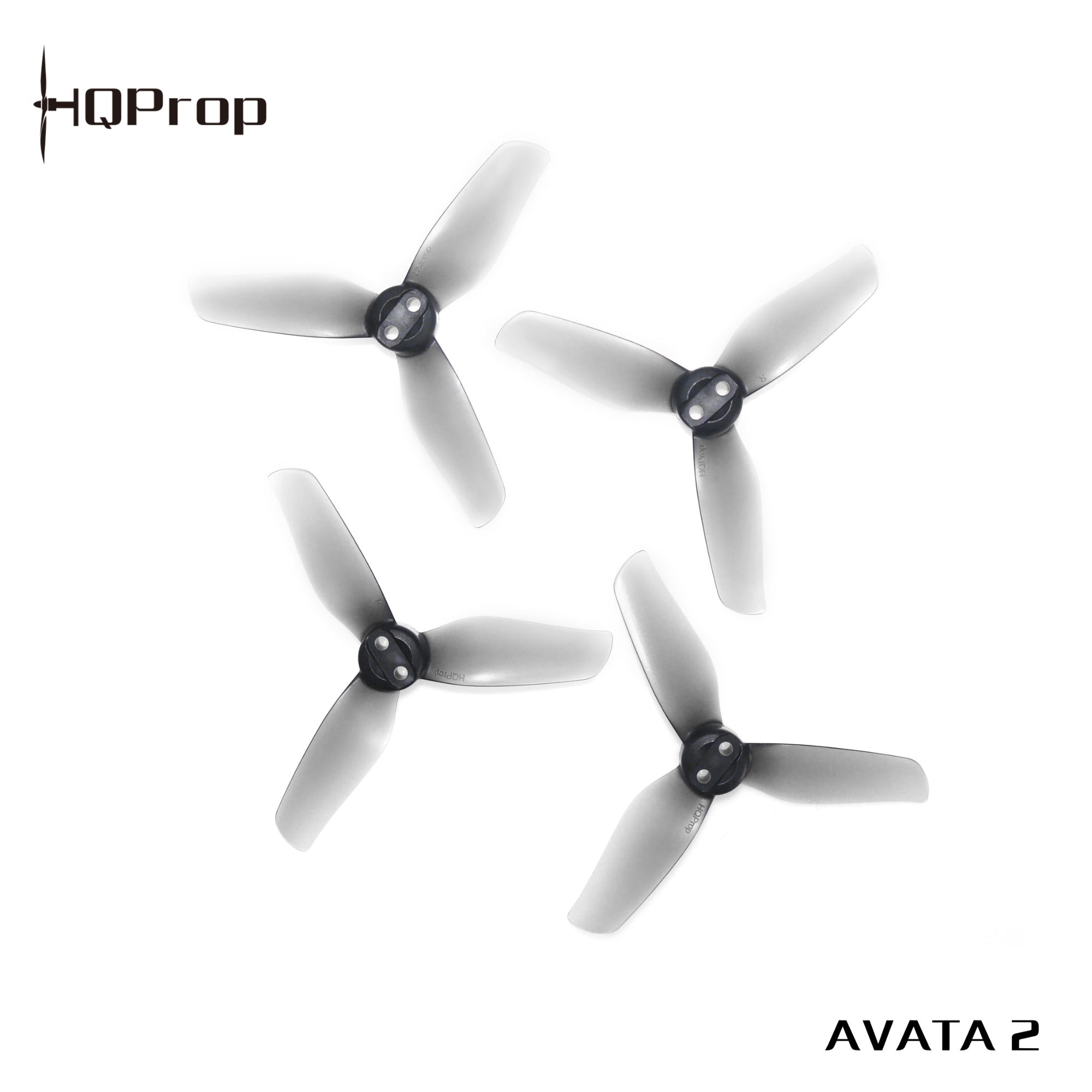 HQProp 3X3X3 for Avata 2 灰色 （2 正＋2 反）-PC 聚碳酸酯｜FPV 螺旋槳