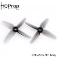 HQProp 耐用螺旋槳 2.9X2.9X4 灰色 （2 正＋2 反）-PC 聚碳酸酯｜FPV 螺旋槳