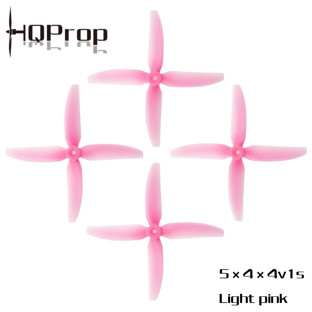 HQProp 5X4X4V1S （2 正＋2 反）-PC 聚碳酸酯｜FPV 螺旋槳